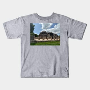 Chichén Itzá Temple of the Warriors Kids T-Shirt